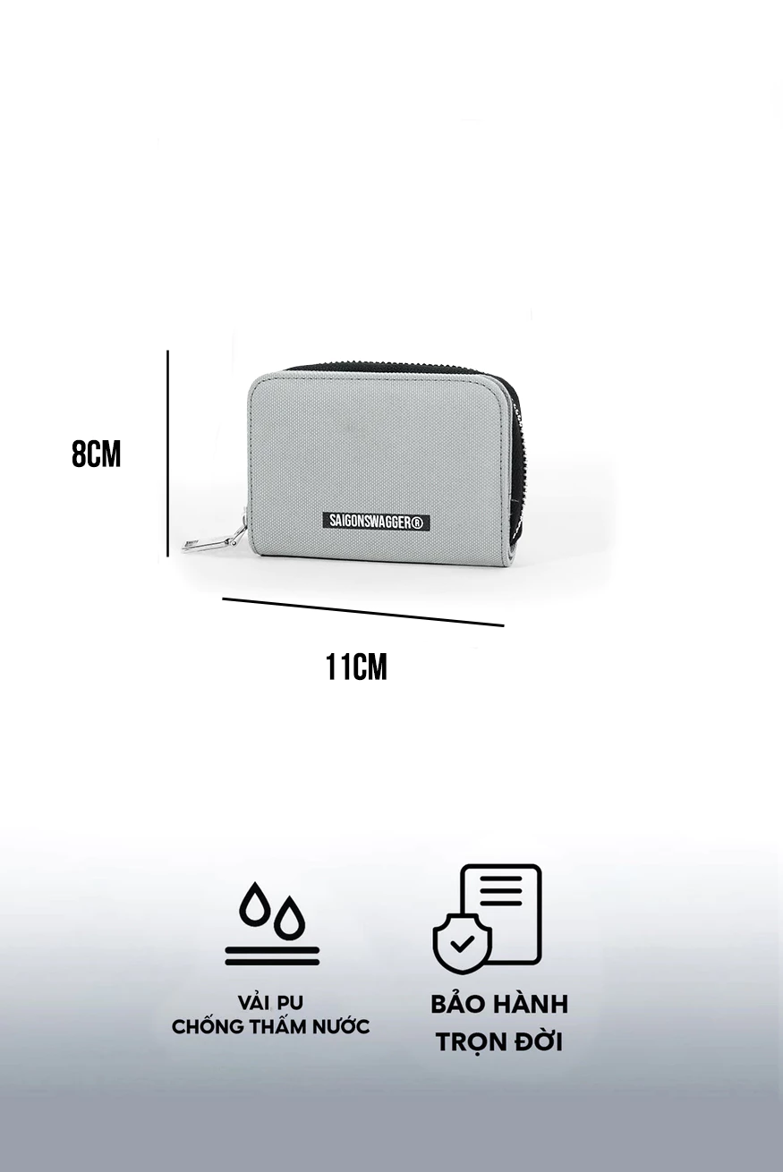 Ví Vải SAIGONSWAGGER® SGS UNIVERSE ZIP AROUND WALLET Bóp Nam Nữ