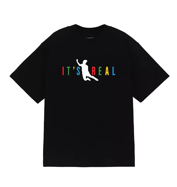 Áo Thun VATO It's real - áo local brand, áo phông unisex cotton co giãn 2 chiều dáng suông, form rộng