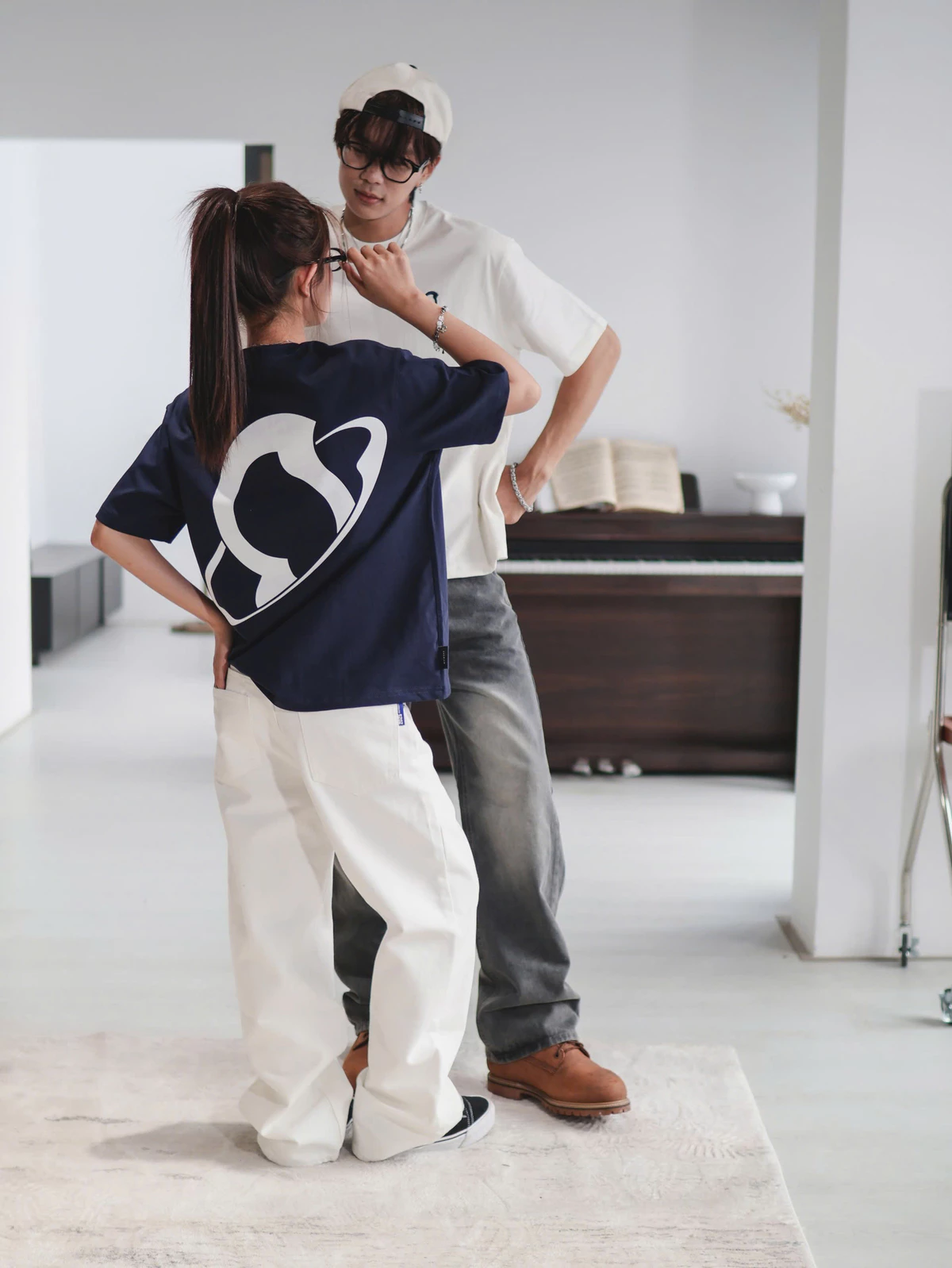 Áo Thun Outerity Cosmic Form Oversize Unisex LocalBrand Premium Cotton 280gsm / Dreamer Collection