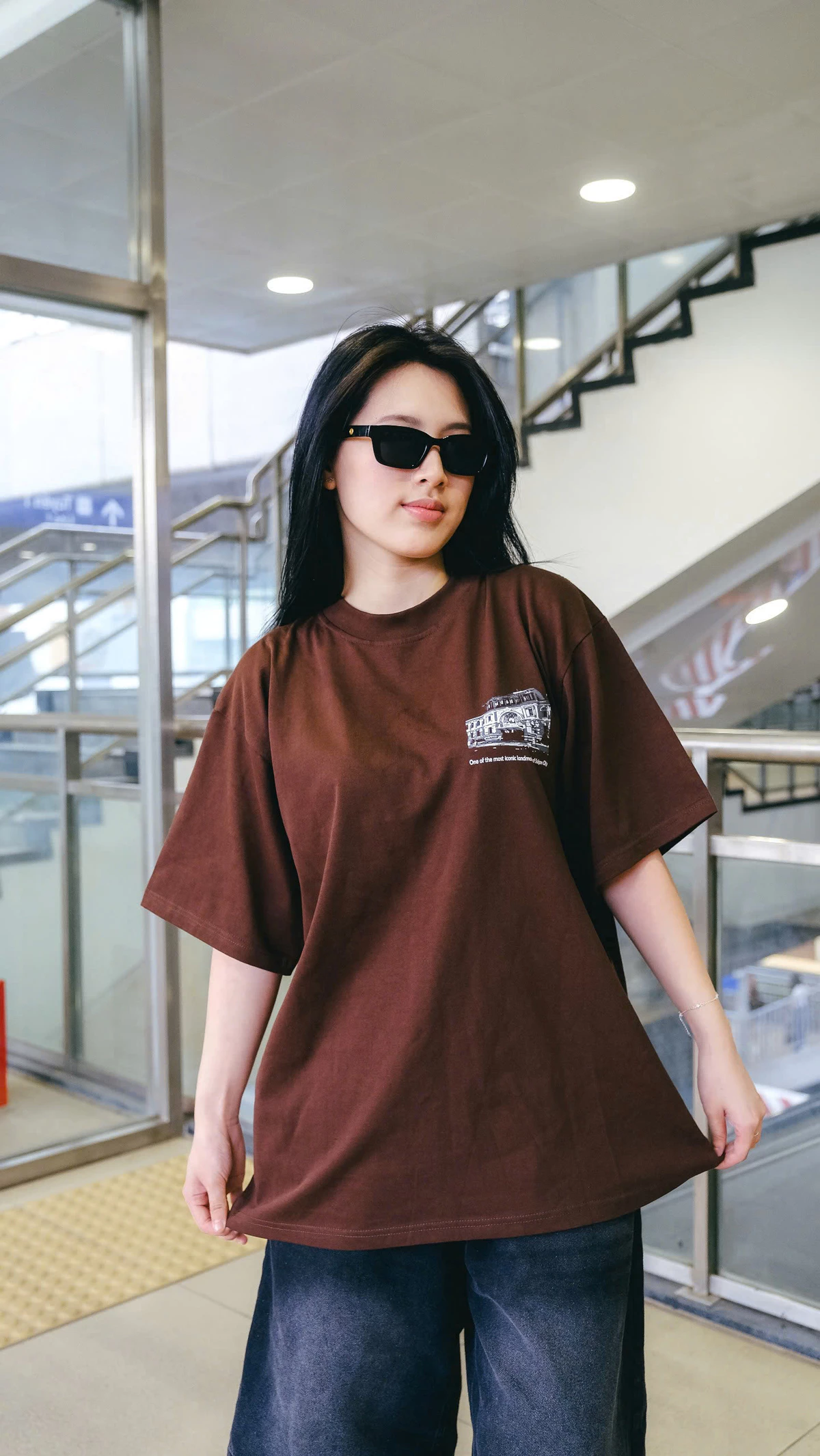 Áo thun nam nữ unisex BIRDY| SAIGON CENTRAL POST OFFICE TEE