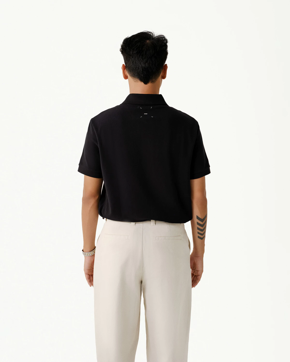 Áo Polo Nam Tay Ngắn Vải S.Café Trơn Form Fitted - Routine 10S25POL005