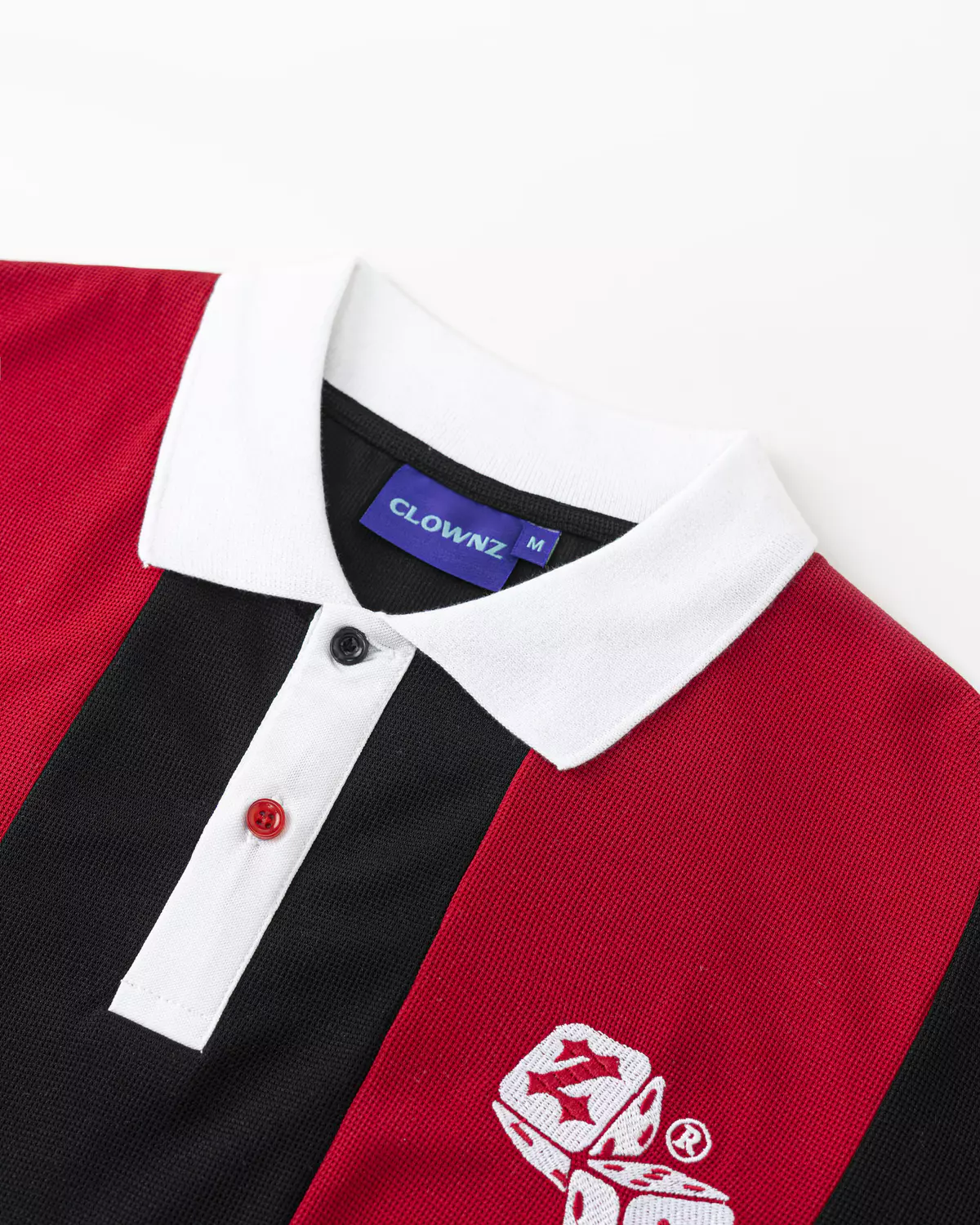 Áo Polo ClownZ Capital Striped Polo Boxy áo phông áo đẹp vải cotton cao cấp áo thun nam nữ unisex