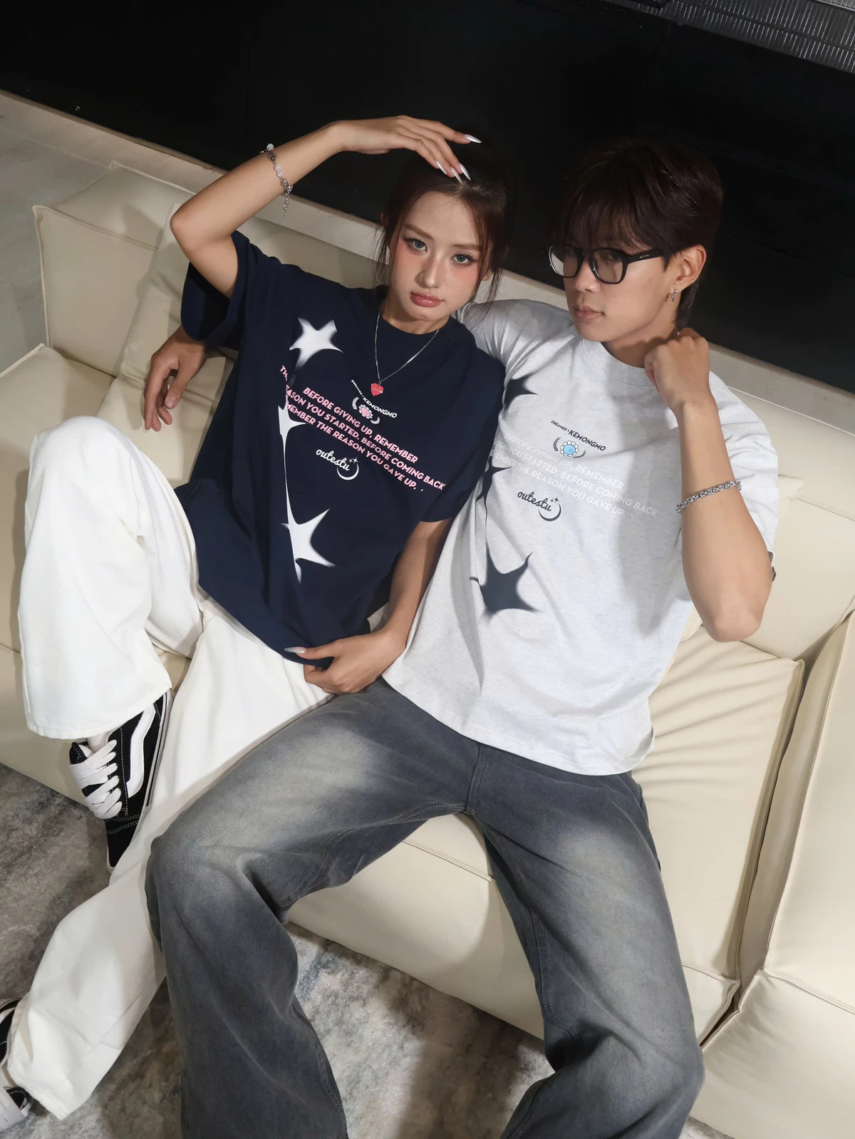 Áo Thun Form Boxy Outerity Glow Premium Cotton 280gsm Unisex Local Brand  / Dreamer Collecton