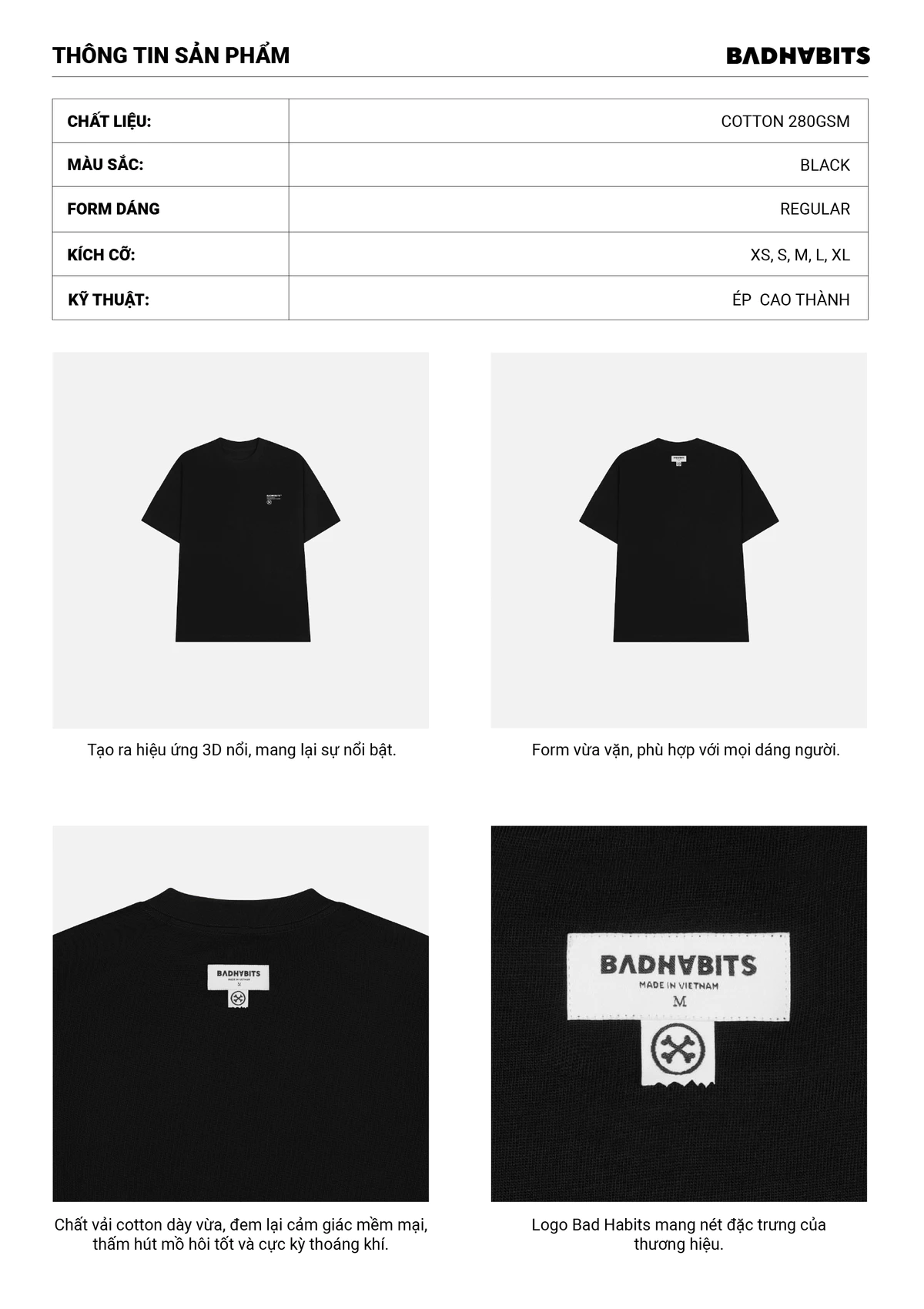 Áo Thun Regular Tee - Non Standard Collection - Local Brand Chính Hãng