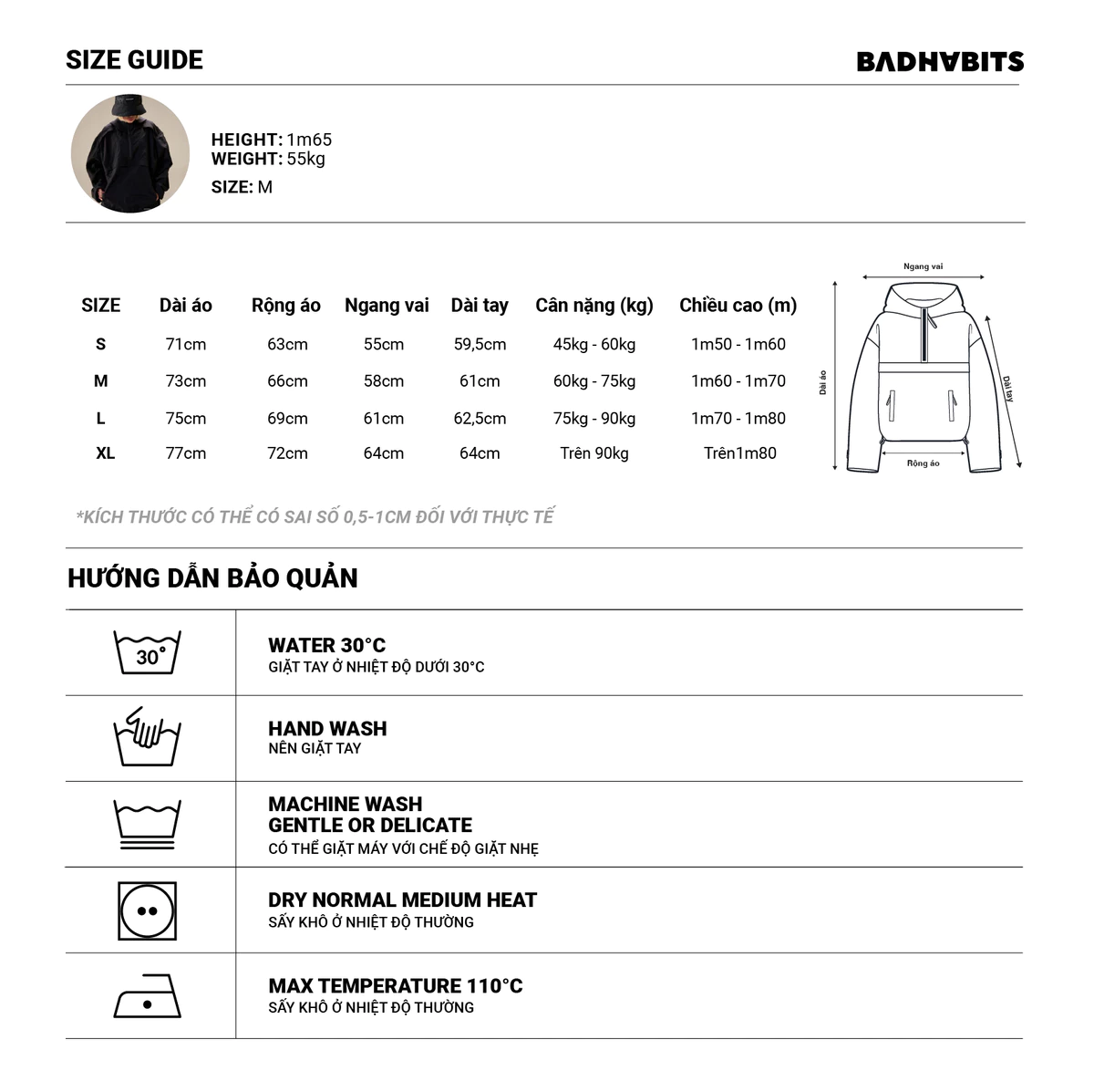 Áo Khoác Supertramp Half-Zip Jacket - Supertramp Collection - Local Brand Chính Hãng