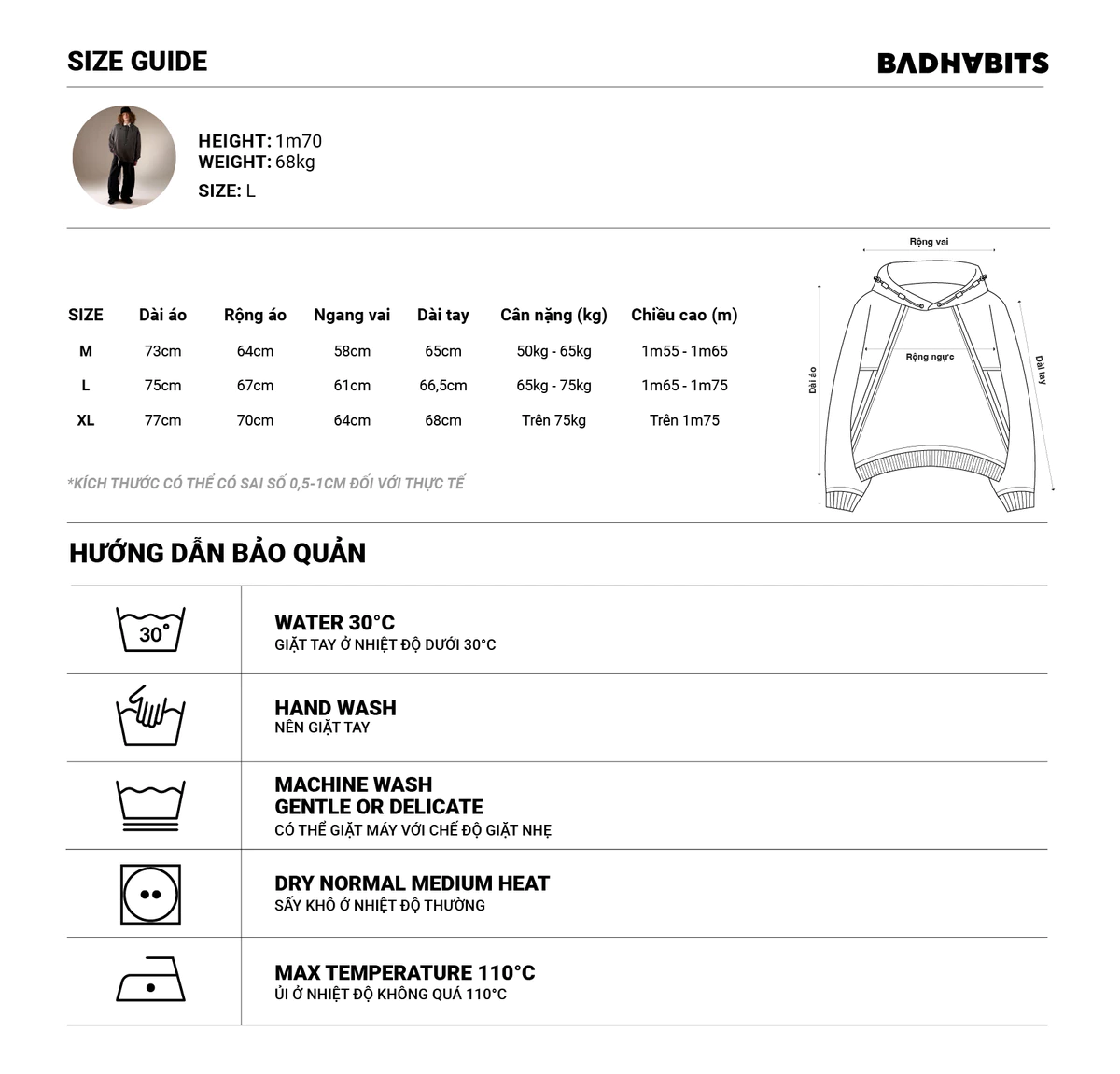 Áo Khoác Zip Hoodie - Non Standard Collection - Local Brand Chính Hãng
