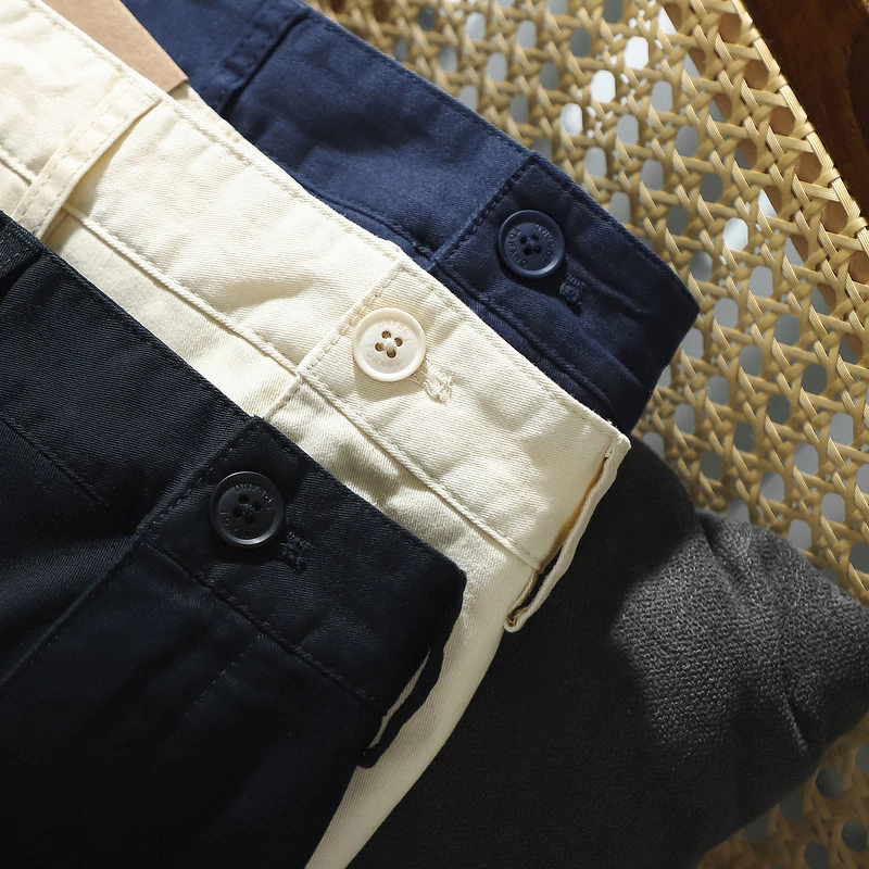 Quần short kaki SMART KHAKI SHORT TORANO, form basic, bọc viền dây dệt sườn, chất liệu cao cấp, bền màu FSBK012