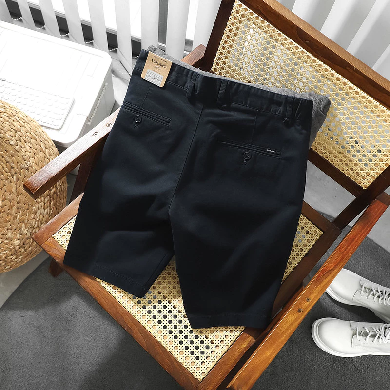 Quần short kaki SMART KHAKI SHORT TORANO, form basic, bọc viền dây dệt sườn, chất liệu cao cấp, bền màu FSBK012
