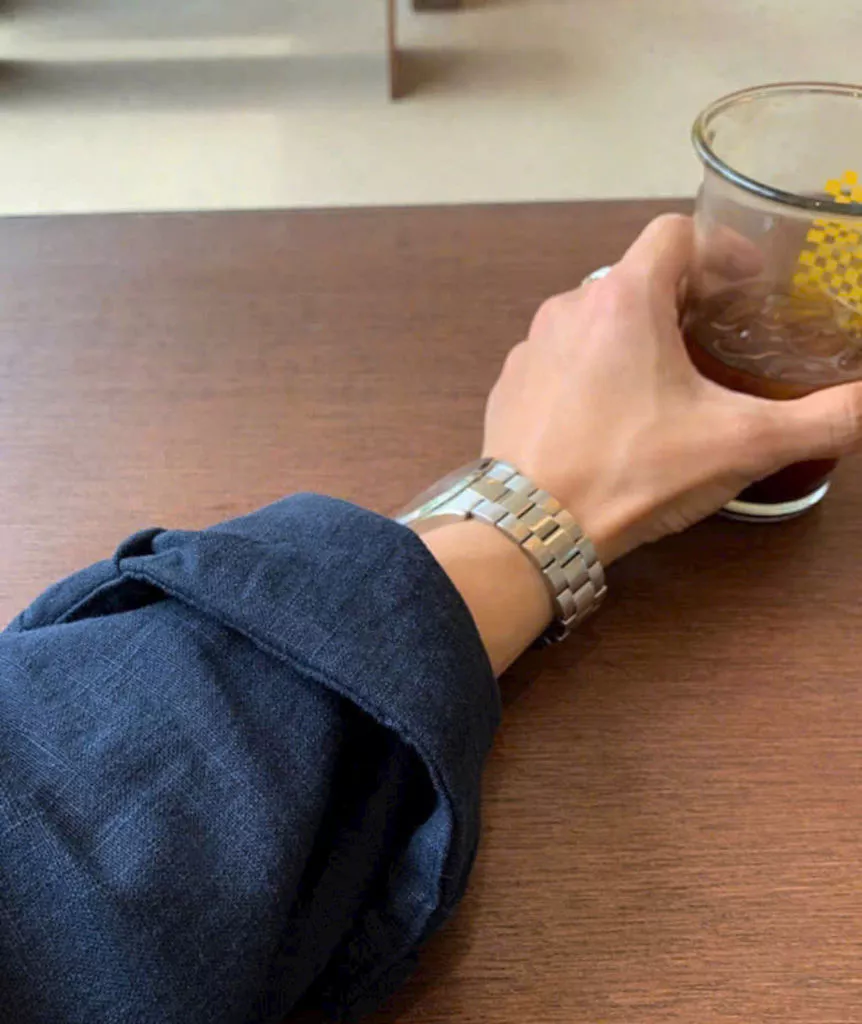 Áo sơ mi nam đũi cổ bẻ dài tay ZUTEE chất liệu đũi xước co giãn