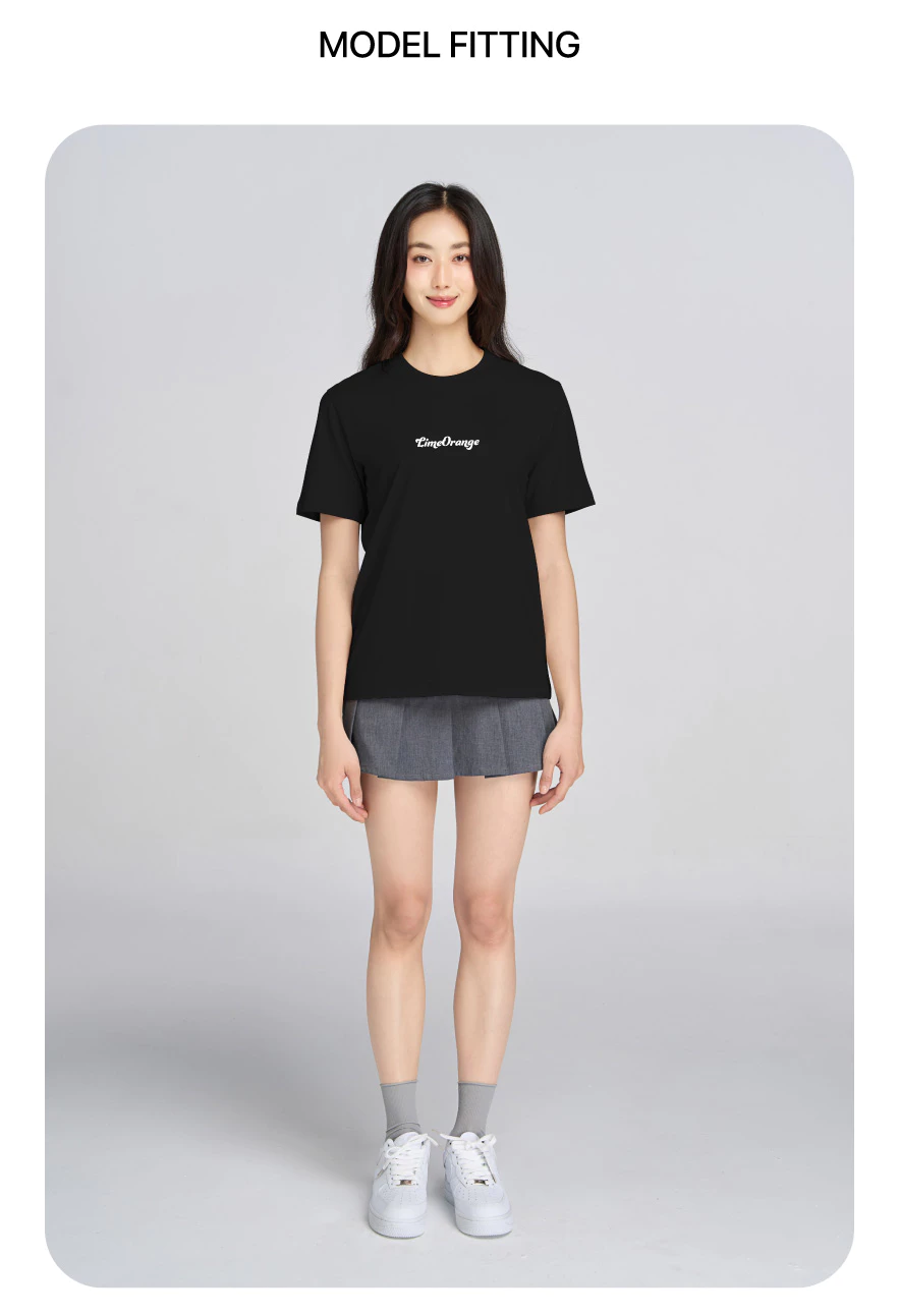 Áo thun Nữ LIMEORANGE Idol Kpop style Tshirt LO25221106