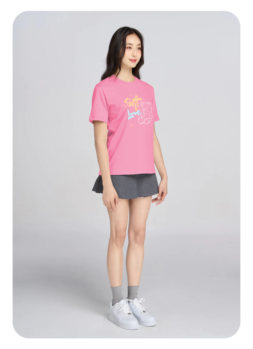Áo thun hình in Idol K-pop phom vừa - Idol Kpop style T-shirt - LO25221102