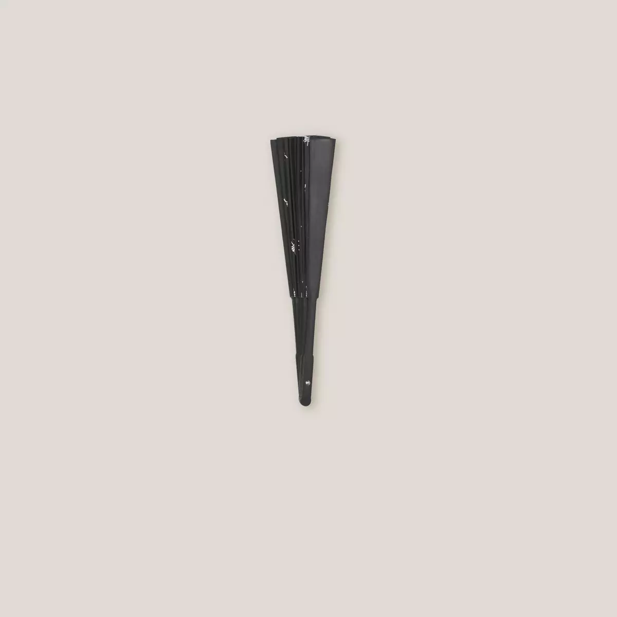 Eleven - Quạt cầm tay in logo Monogram Folding - màu Đen