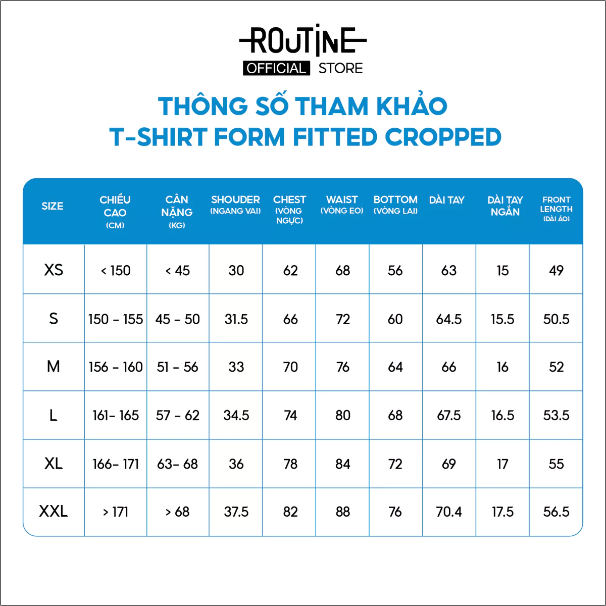 Áo Thun Gân Nữ Tay Ngắn Trơn Form Fitted Cropped - Routine 10S25TSSW005