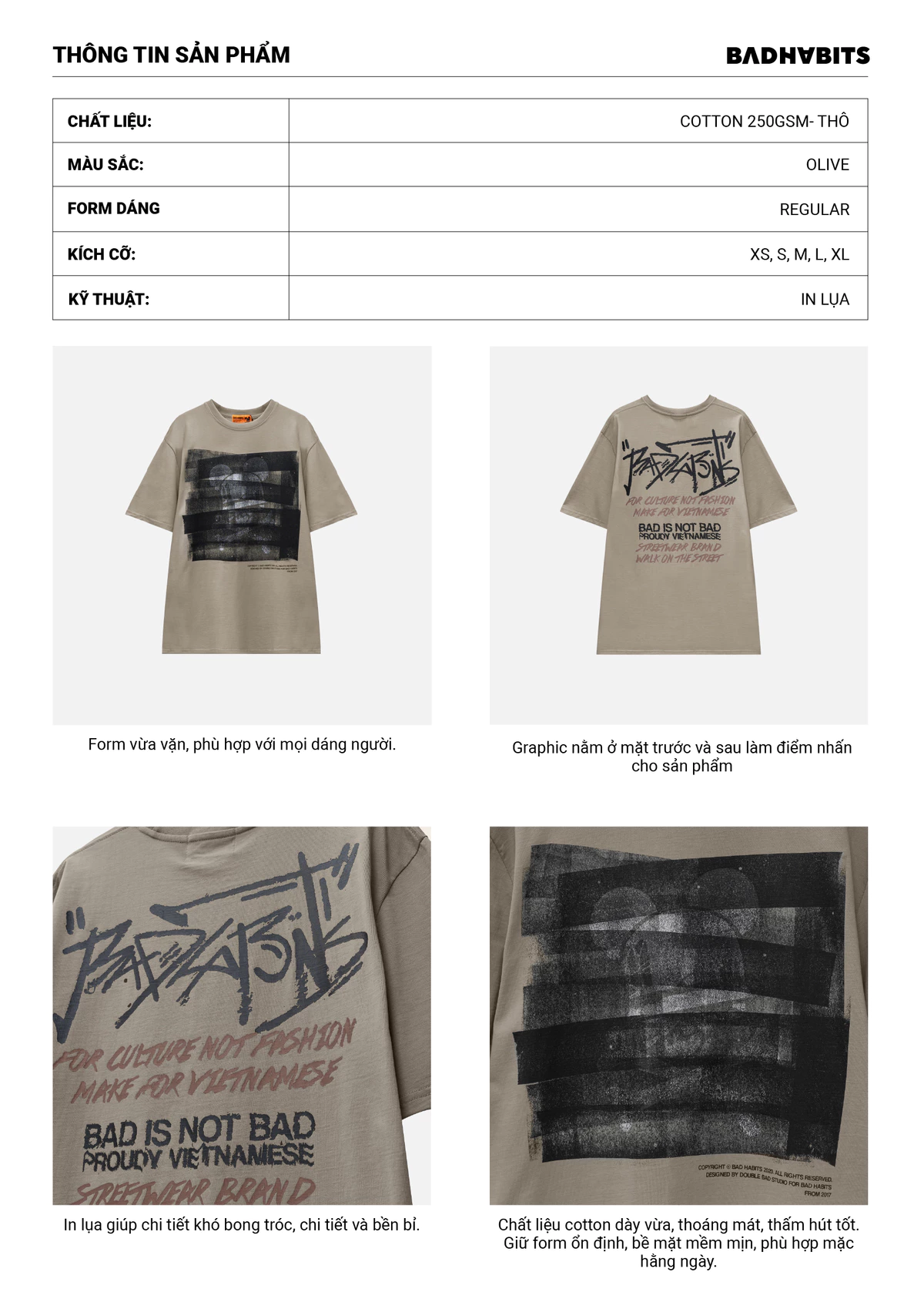 Áo Thun Street Tee - Local Brand Chính Hãng