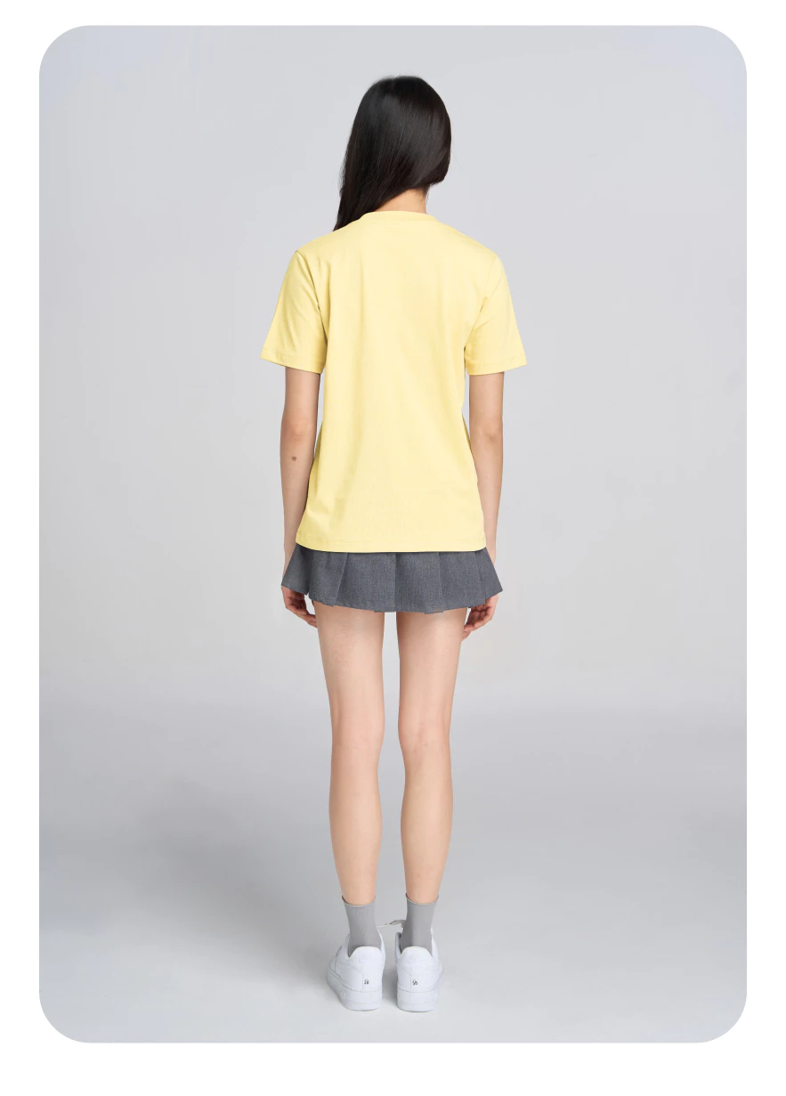Áo thun Nữ LIMEORANGE Kpop style Tshirt LO25221101