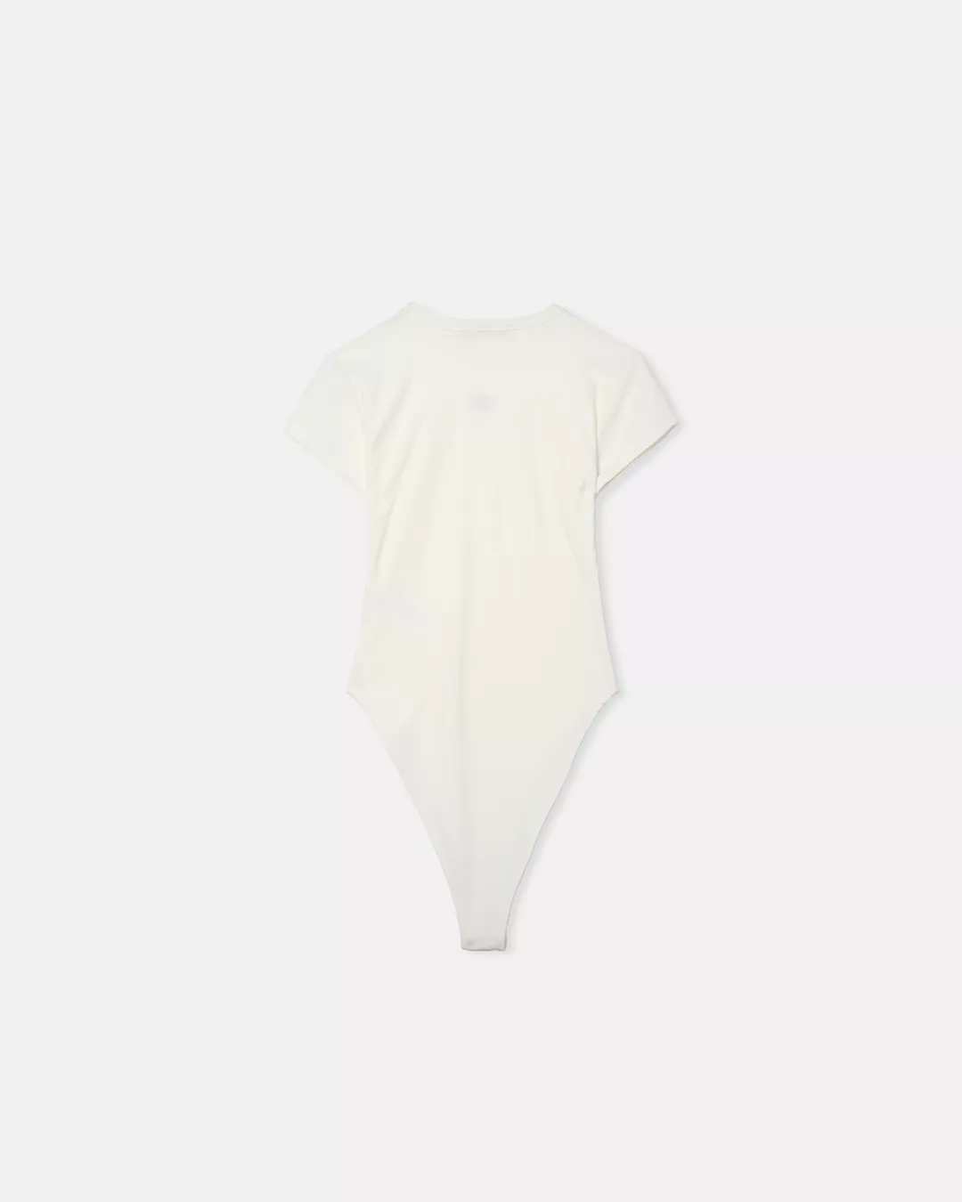 Eleven - Bodysuit Cổ Tròn Thêu Mono | Màu Trắng