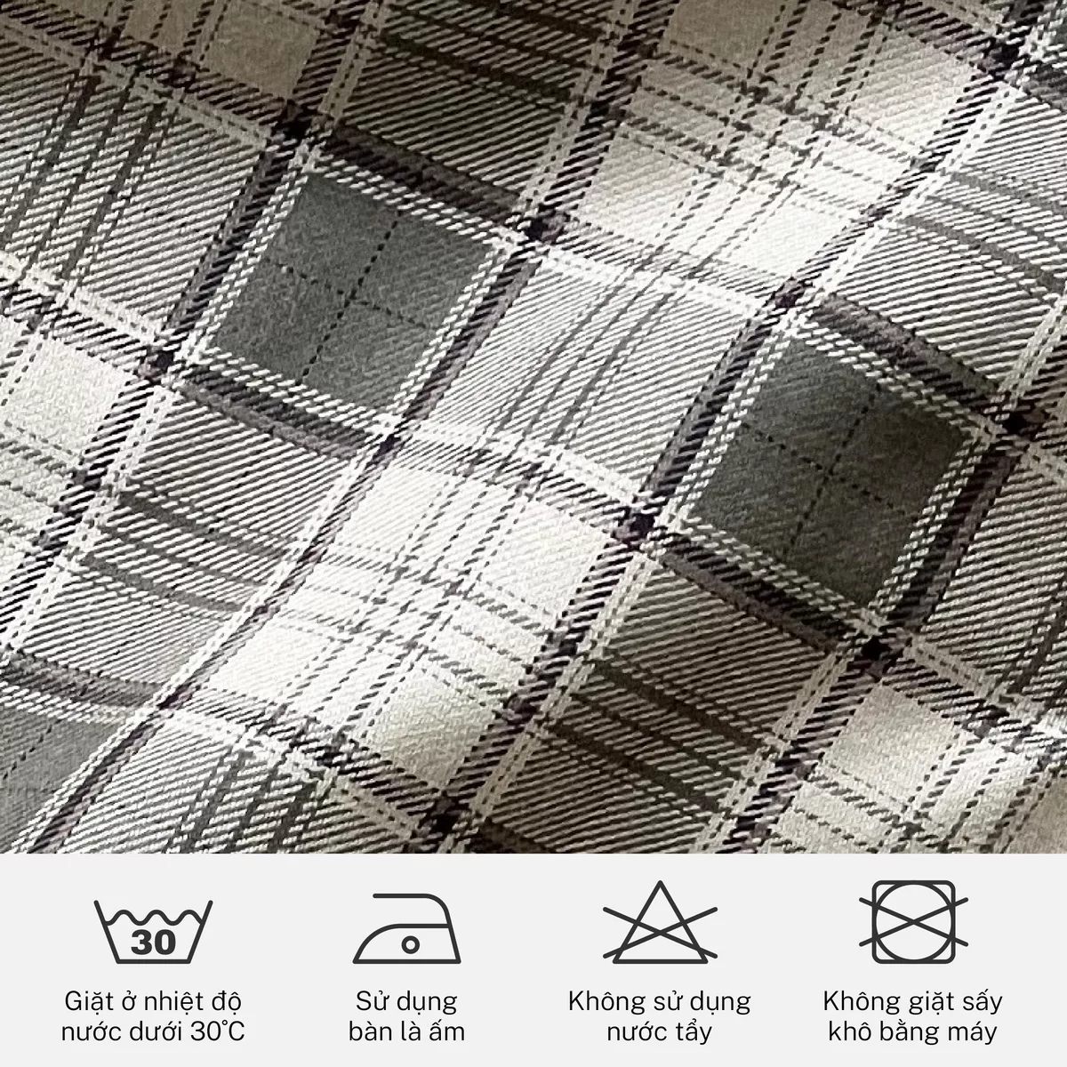 Áo Sơ Mi Oversized SNAZZY Unisex Chất Liệu Kaki Chính Hãng - CHECKERED SHIRT