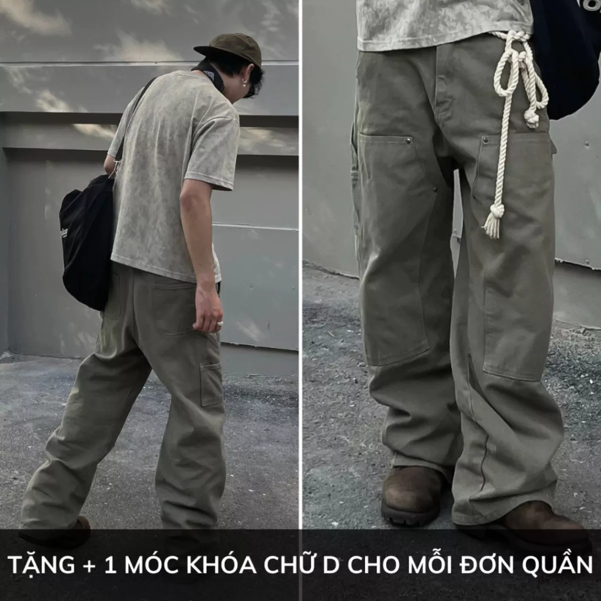 QUẦN DÀI DOUBLEKNEE DUCK CANVAS - GORIVIETNAM (NHIỀU MÀU) MENSWEAR