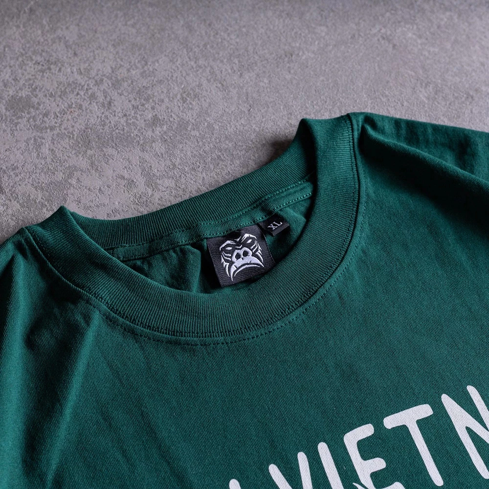 Áo Thun Oldskull Gori Form Boxy SERVICE 100% vải sợi cotton tự nhiên thoáng mát