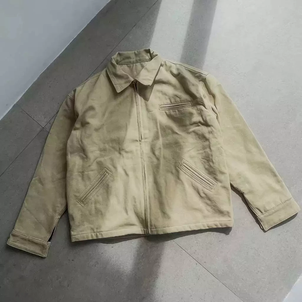 NEW Áo Jacket Tanker Duck Canvas chất liệu Canvas , mặt trong lót nỉ
