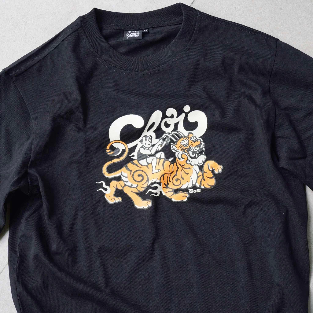 Áo Thun Tay Lỡ Oldskull Boxy Màu Đen Chất liệu Premium Cotton 100% Gori Vietnam GR789