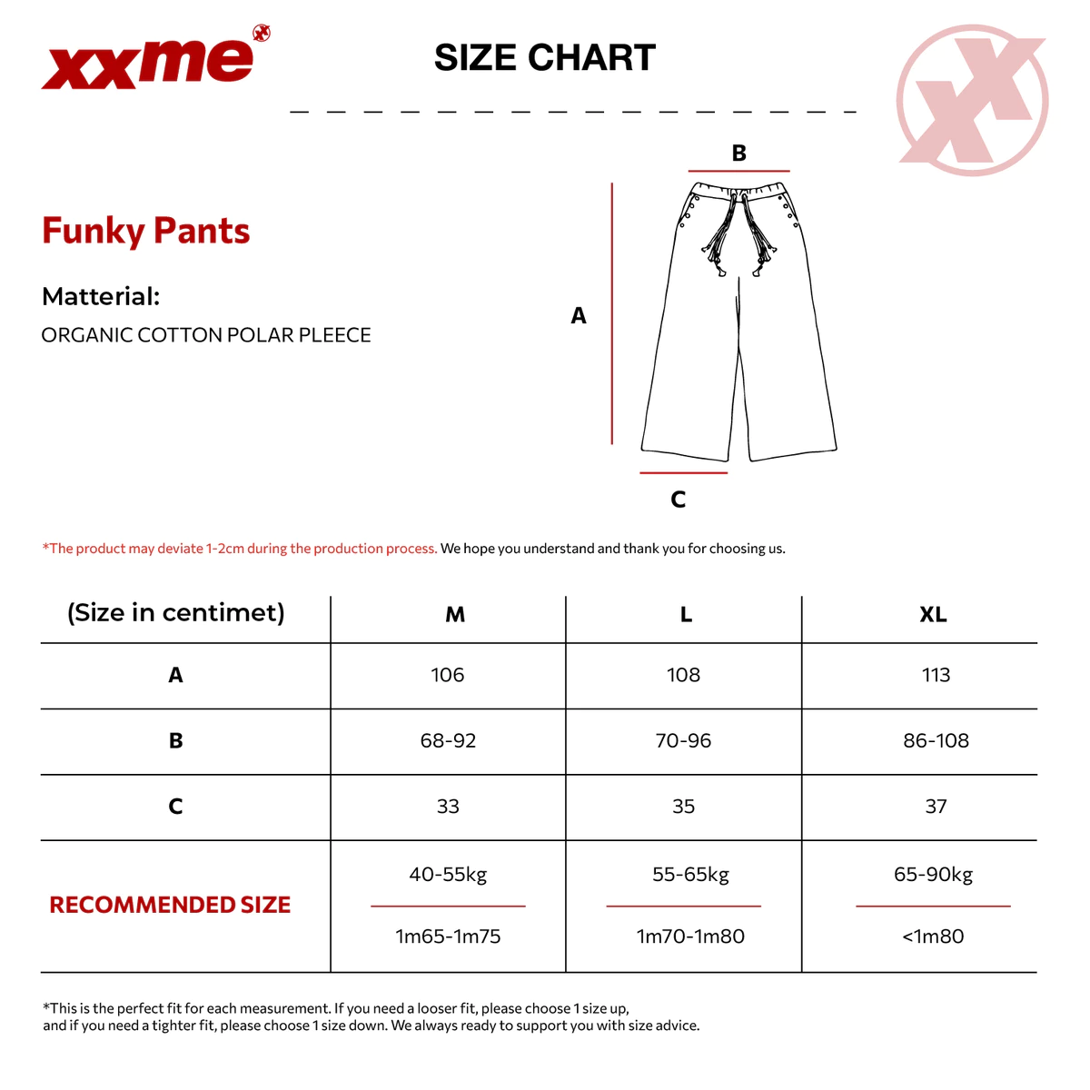 Áo Hoodie/ Quần Dài Ống Rộng Nỉ Bông Set Funky XXME - Màu Đen