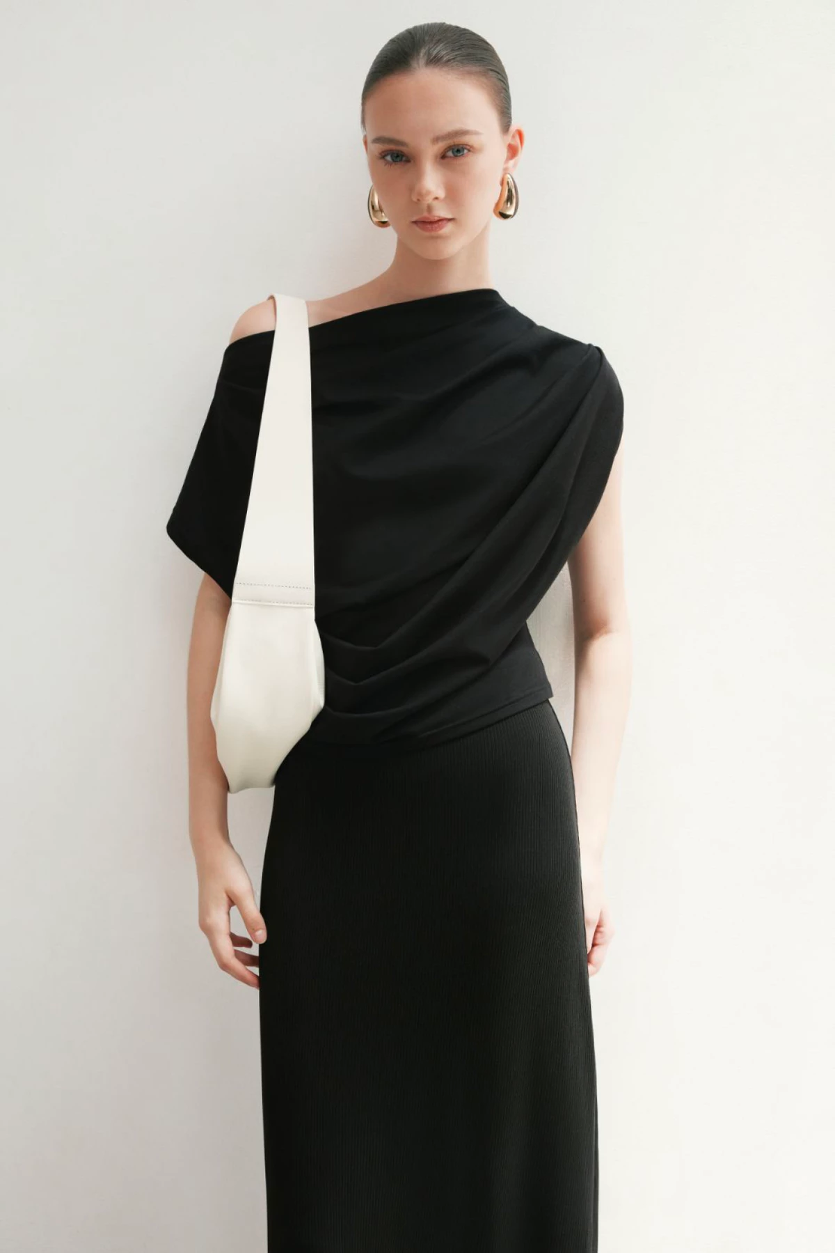 Nosbyn - Áo Trễ Vai Nữ Chất Liệu Thun - Nora Top