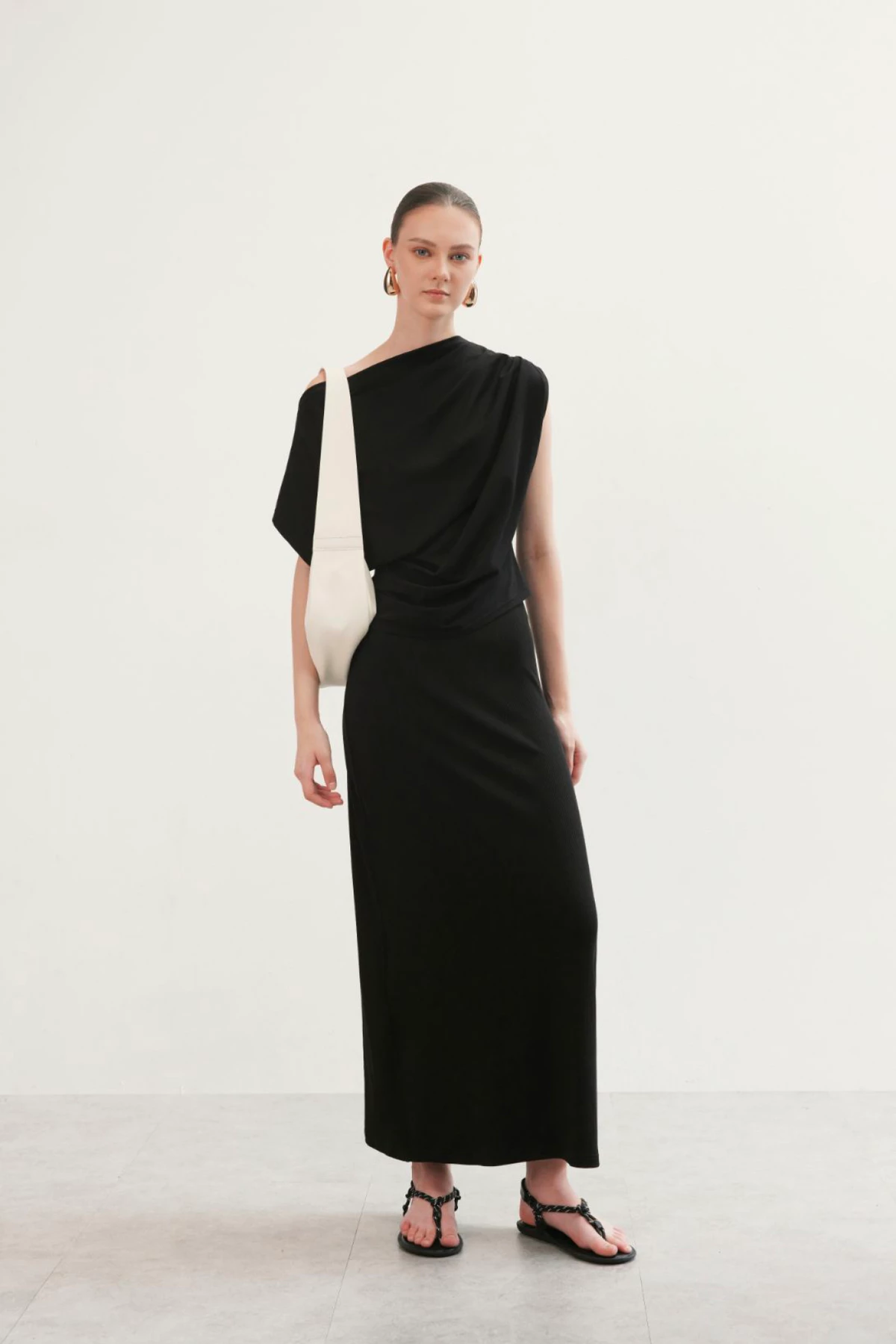 Nosbyn - Áo Trễ Vai Nữ Chất Liệu Thun - Nora Top