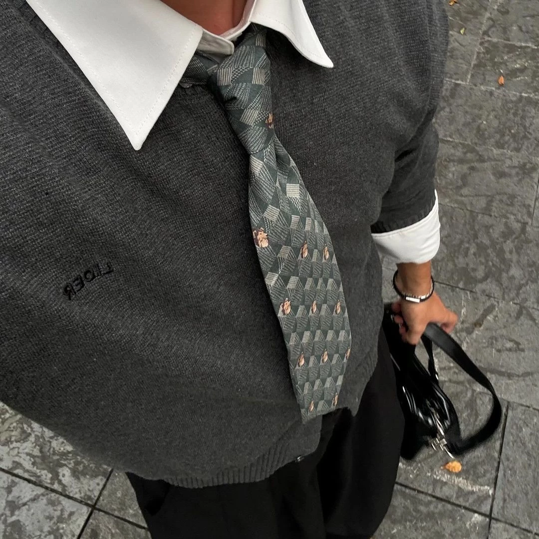 Áo Khoác Cardigan Len Boxy Ôm Body Unisex LIDER AUTUMNAL KNIT CARDIGAN