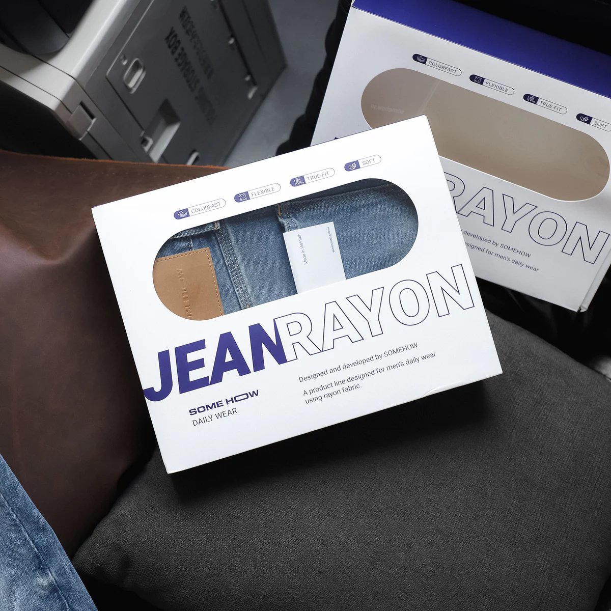 Quần Jean Nam Rayon Slim , Chất Vải Jean Rayon Thoải Mái,  QJ0091,SOME HOW STORE