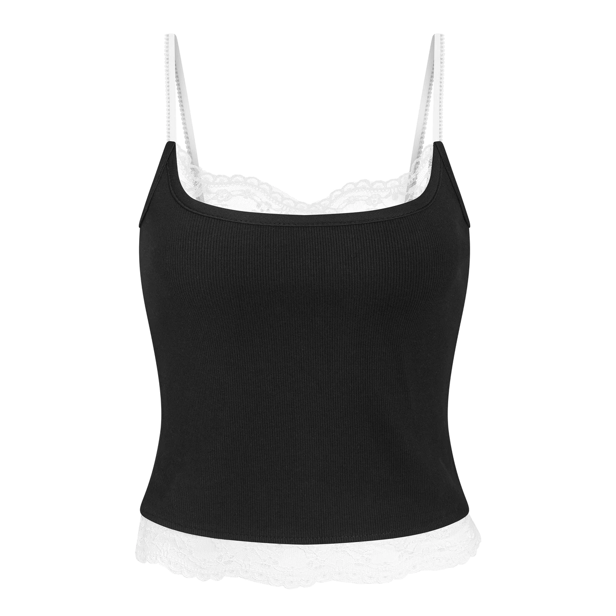 Áo croptop hai dây ren ngực local brand HUGUxTHATSWHATIWANT - TWIW JENKO