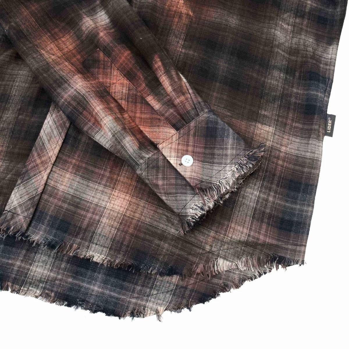 Áo Khoác Sơ Mi Tay Dài Unisex LIDER TIMBER FLANNEL SHIRT