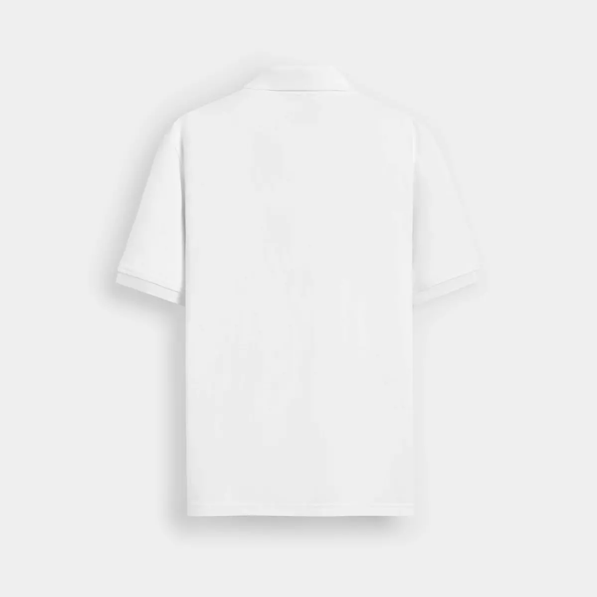Eleven - Áo Polo In Nổi Mono | Màu Trắng