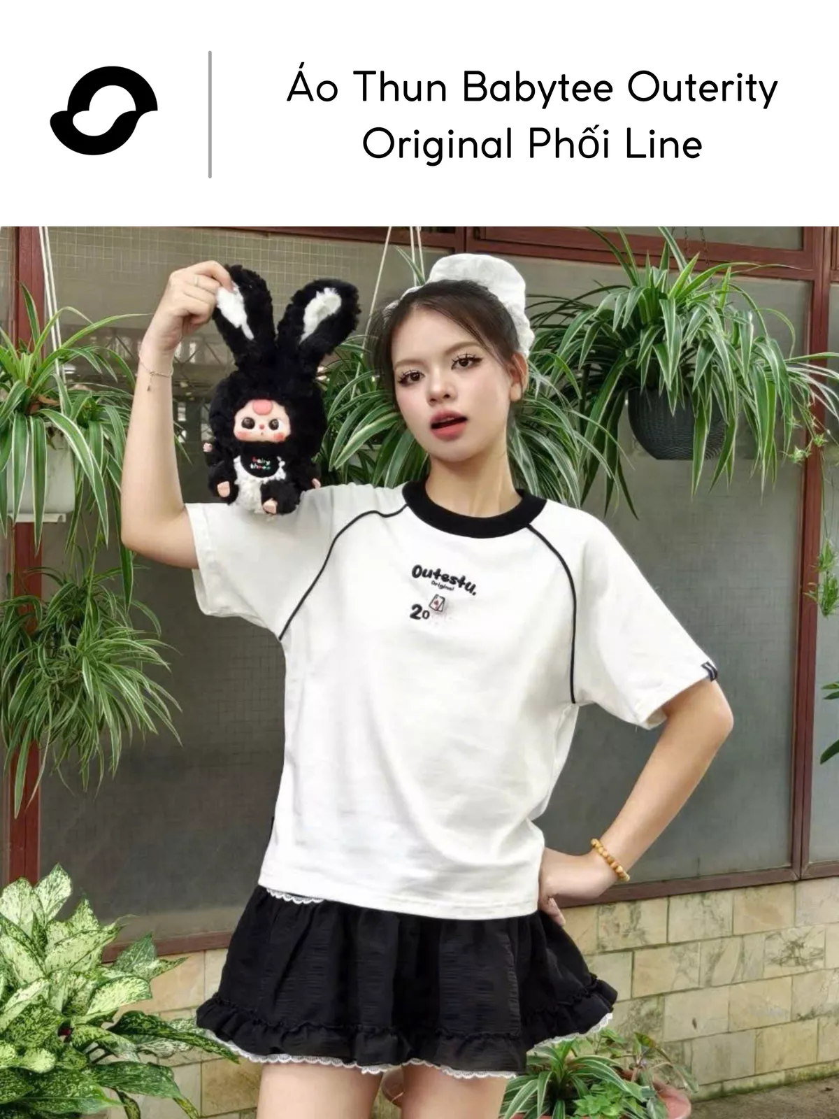Áo Thun Babytee Outerity Original Phối Line / Premium Cotton Form Fit LocalBrand