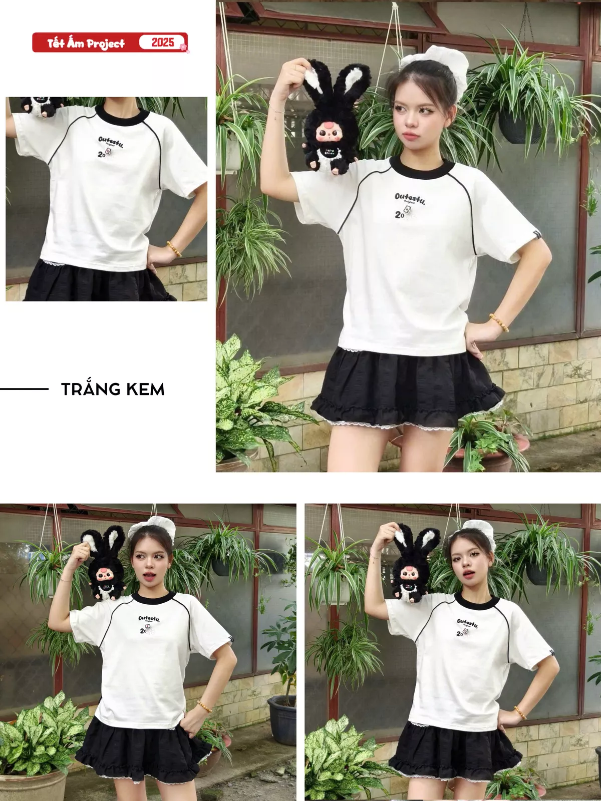 Áo Thun Babytee Outerity Original Phối Line / Premium Cotton Form Fit LocalBrand