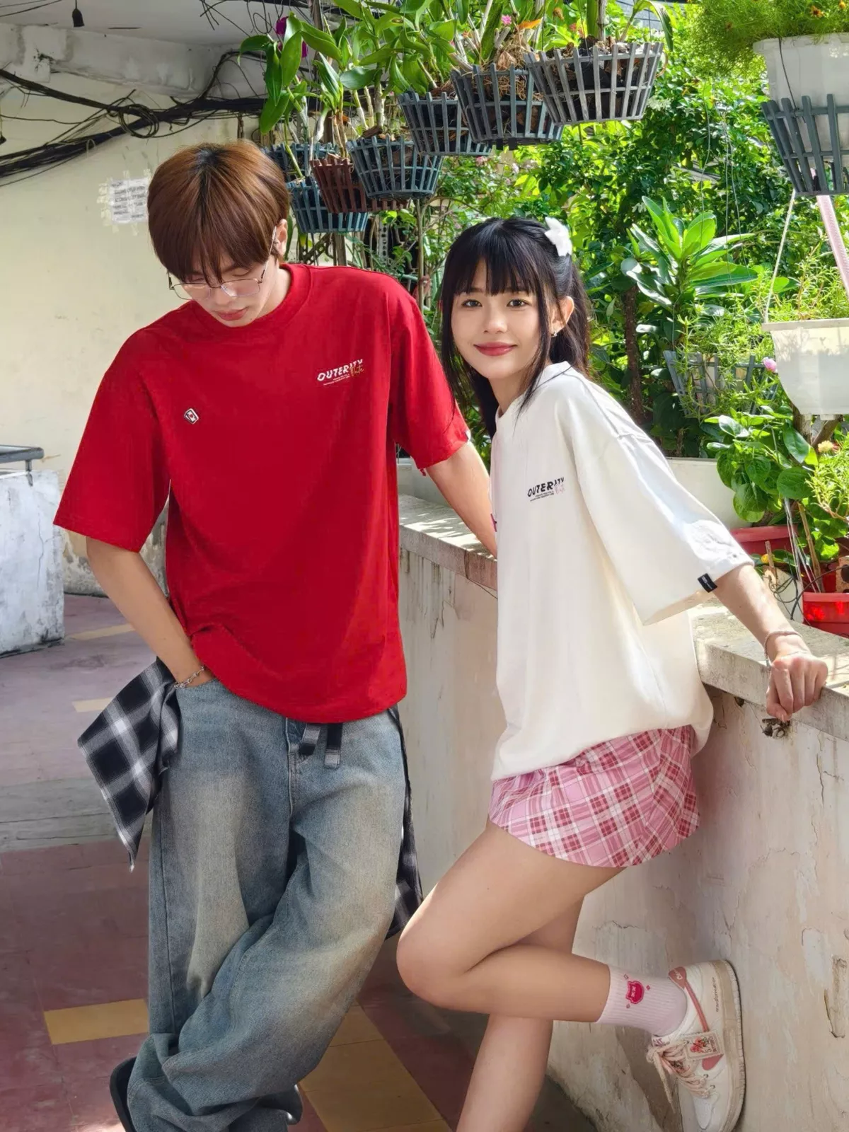 Áo Thun Outerity Signature 25 Form Oversize / 100% Cotton Nam Nữ Unisex Form Rộng Local brand