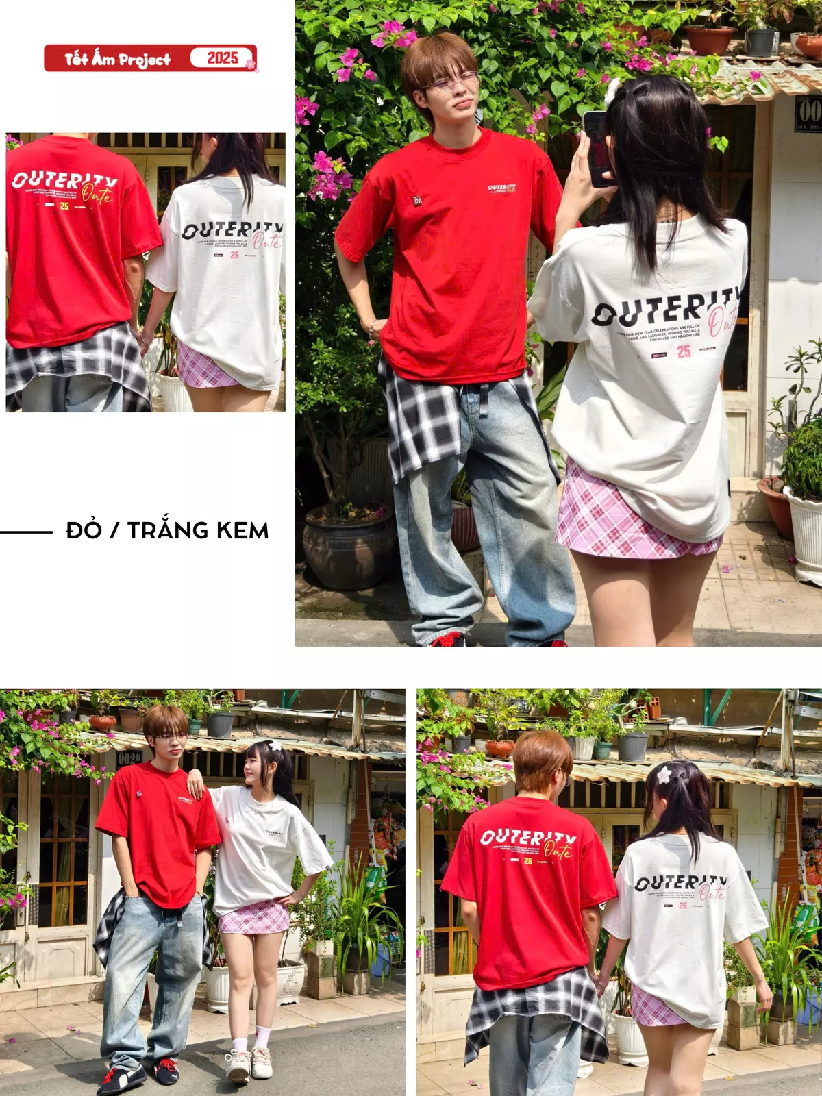 Áo Thun Outerity Signature 25 Form Oversize / 100% Cotton Nam Nữ Unisex Form Rộng Local brand