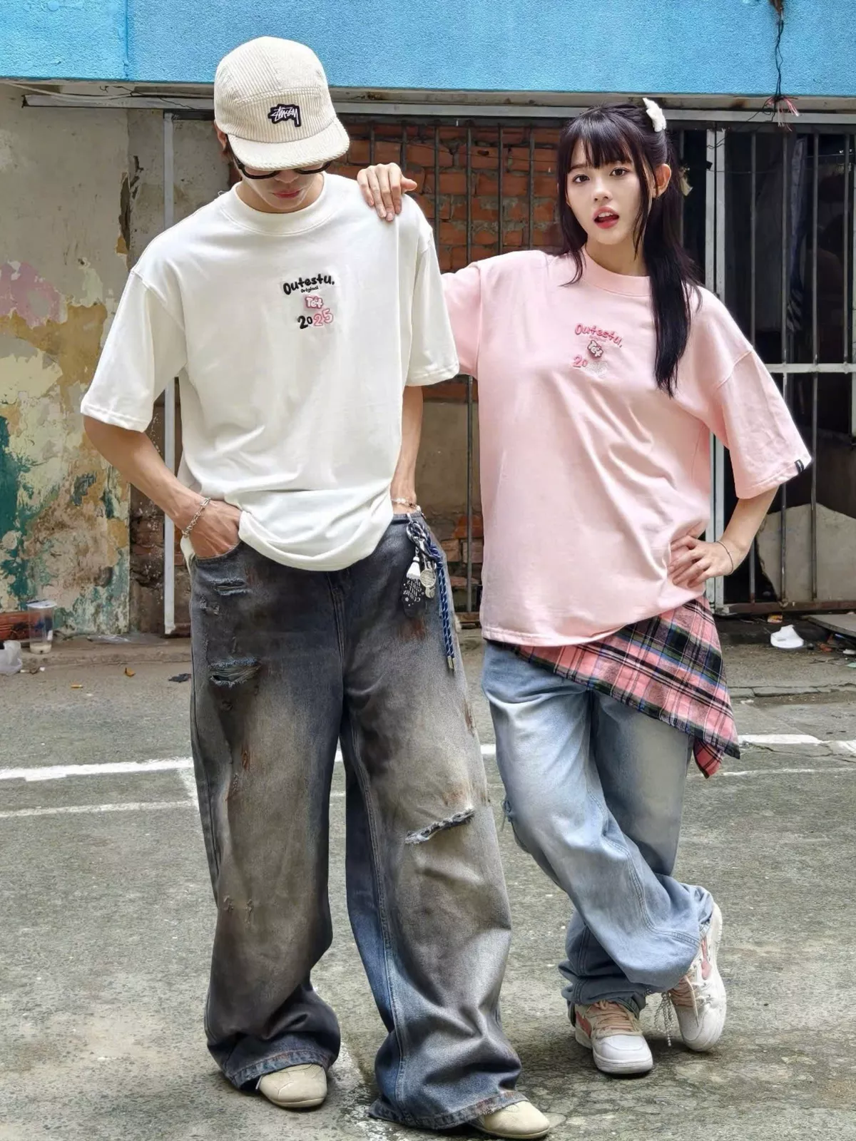 Áo Thun Outerity Original Form Oversize / Form Rộng Unisex Nam Nữ 100% Cotton
