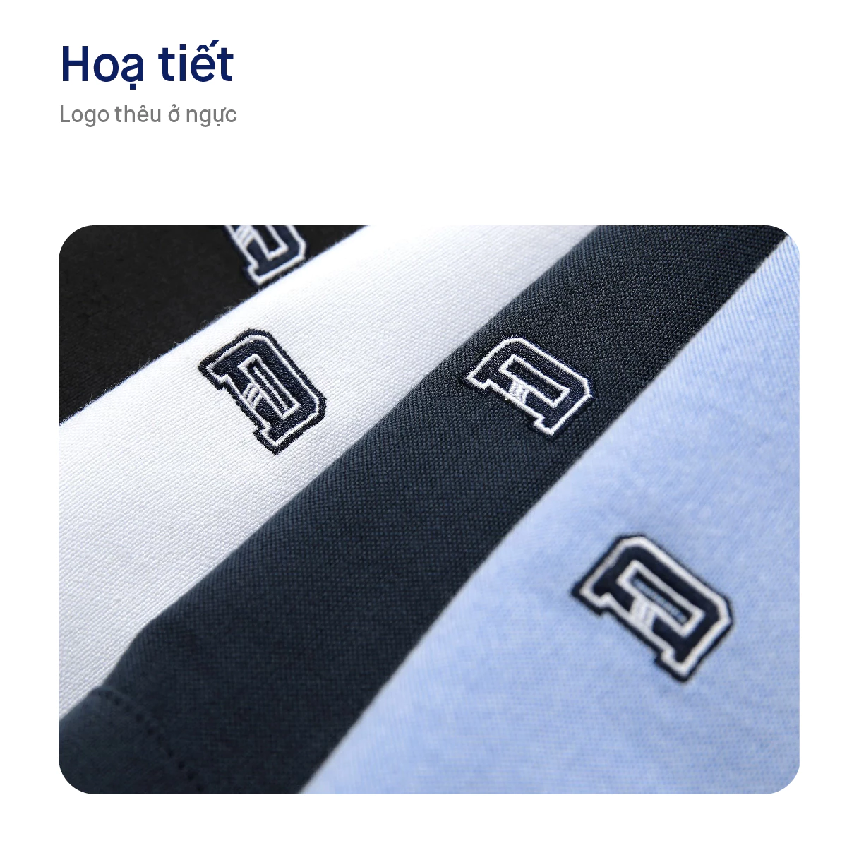 Áo Sơ Mi Oxford Nam Tay Dài ICONDENIM Blank Color Embroider Form Slim SMID0144