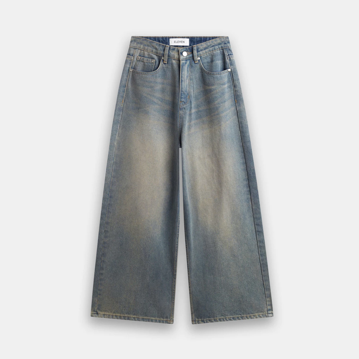 ELEVEN - Quần Jeans form Baggy unisex nam nữ