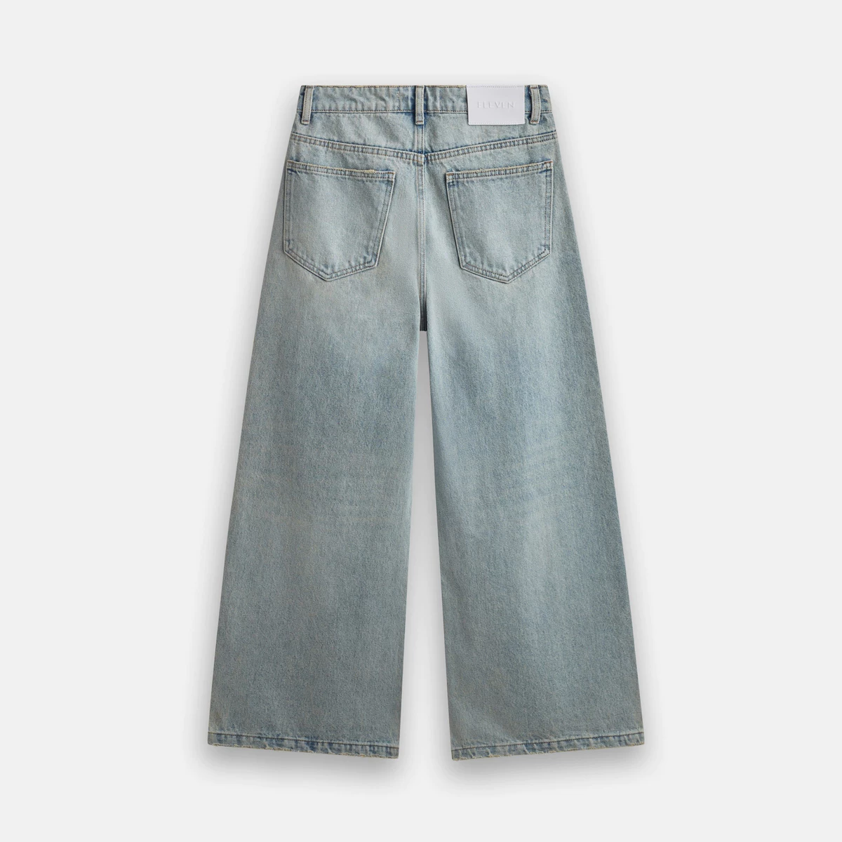 ELEVEN - Quần Jeans cạp trễ unisex nam nữ Low - Rise Jeans