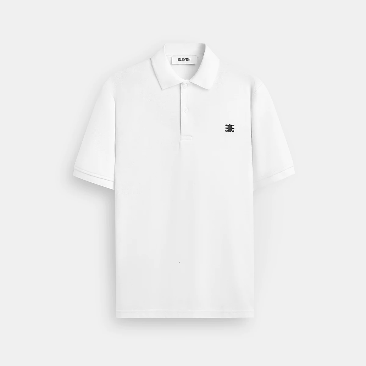 Eleven - Áo Polo Thêu Mono | Màu Trắng