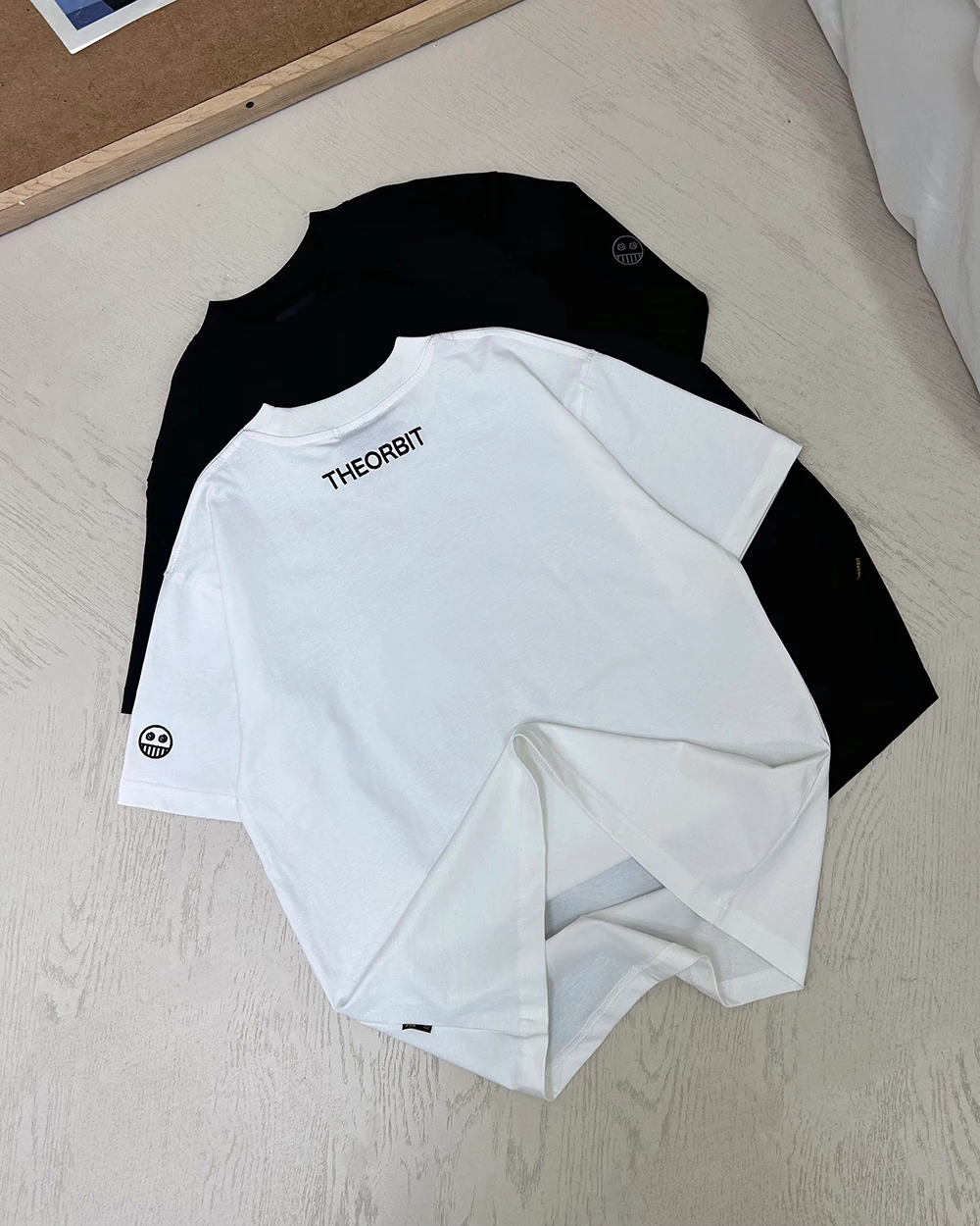 COMBO ÁO THUN BASIC THE ORBIT - ORBIT BLANK TEE - 2 MÀU ĐEN TRẮNG