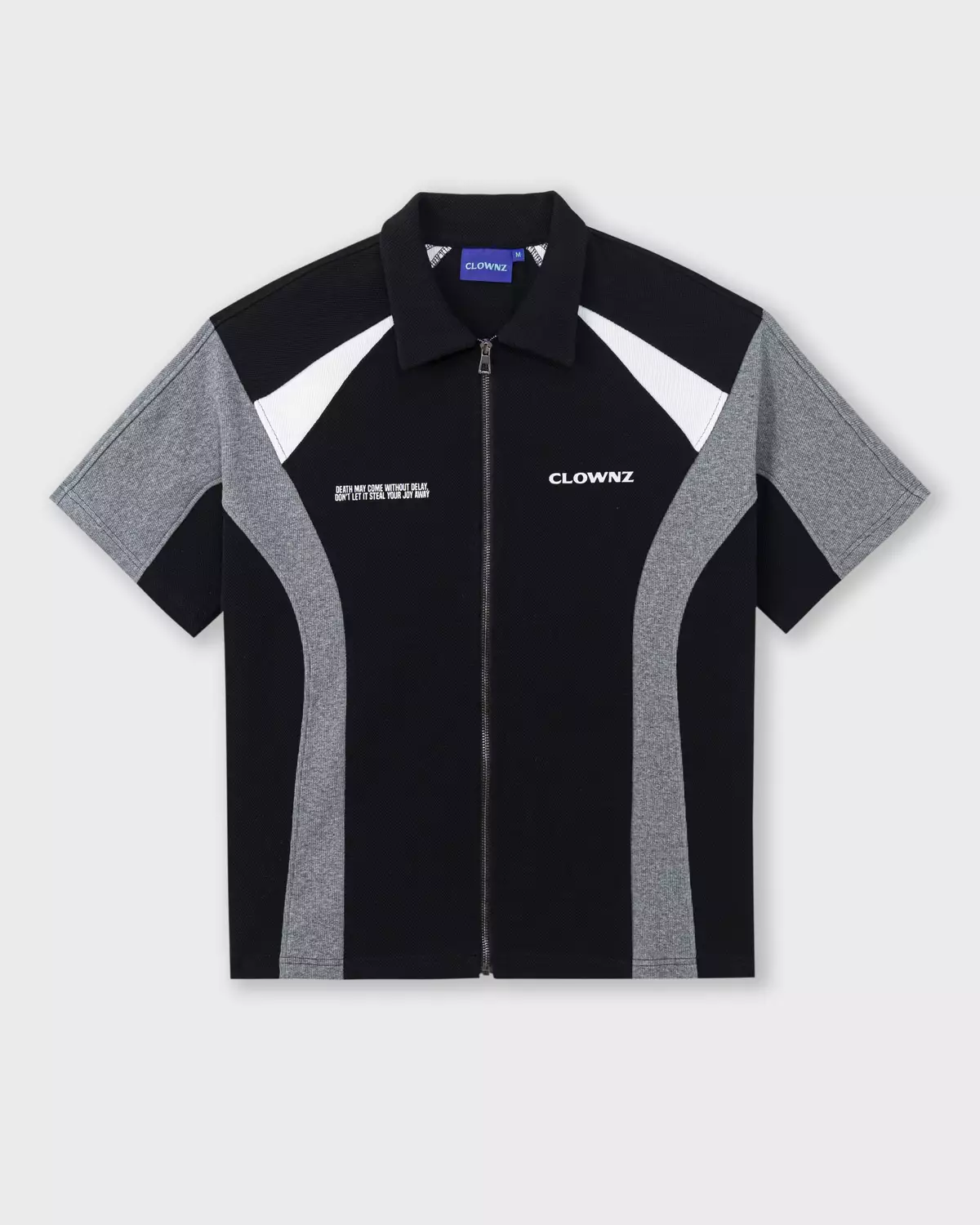 Áo sơ mi ClownZ Number 2 Heavy Duty Cotton Shirt vải da lộn style gothic unisex nam nữ local brand
