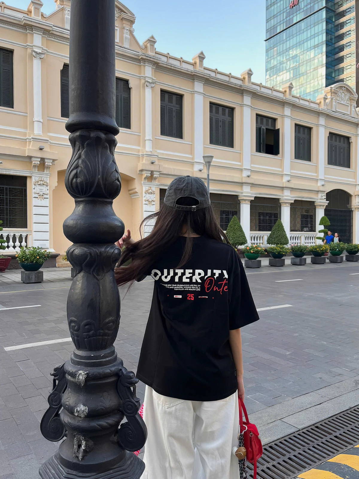 Áo Thun Outerity Signature 25 Form Oversize / 100% Cotton Nam Nữ Unisex Form Rộng Local brand