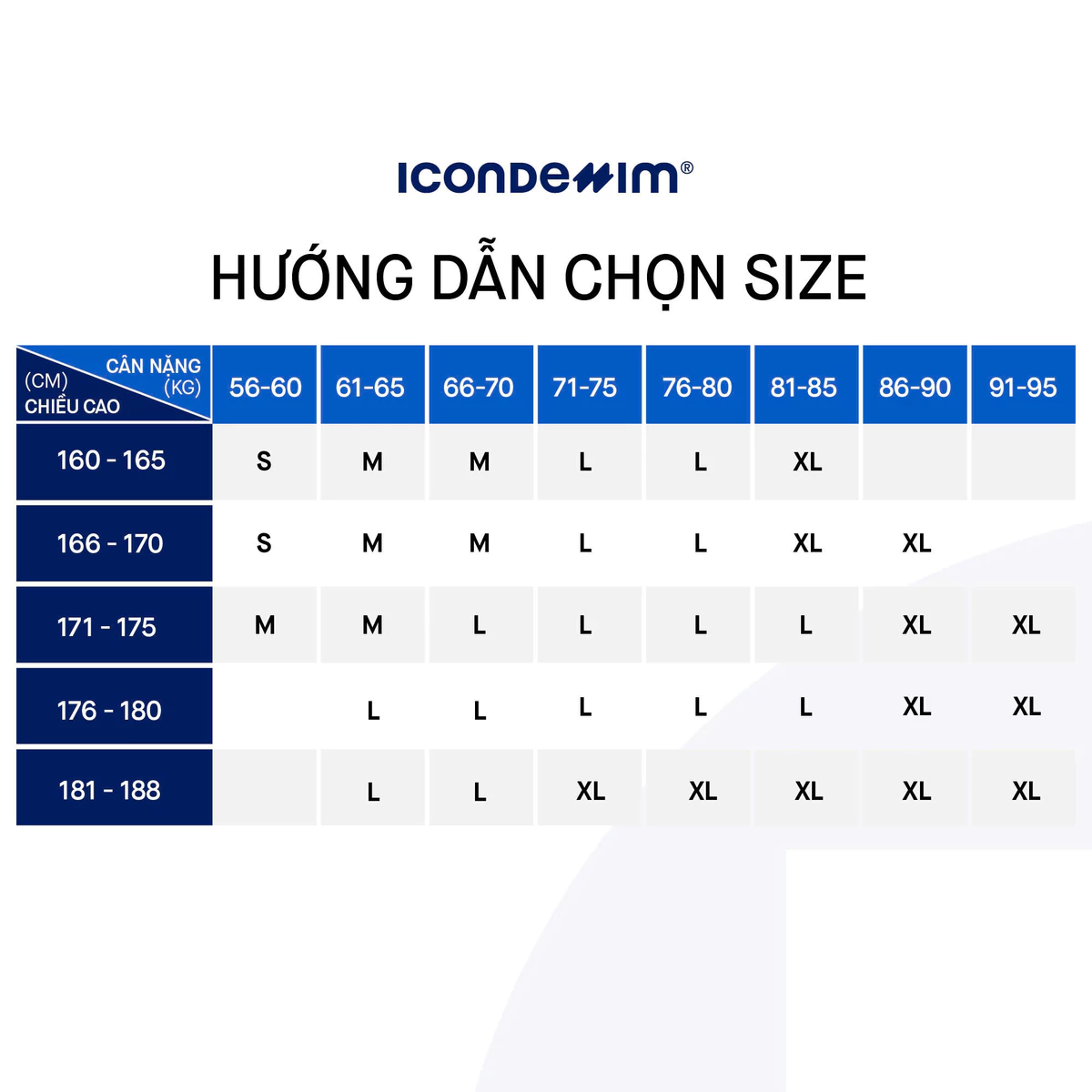 Quần Boxer ICONDENIM Cooling Seam Press BXID0049