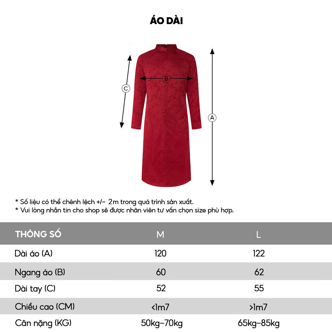 Áo dài dáng suông local brand HUGU - ÁO DÀI - chất liệu vải gấm, tay dài phồng, khóa zip (không kèm quần)