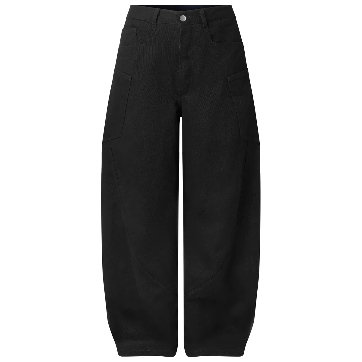 Quần dài ống rộng unisex thương hiệu local brand HUGU - SAGA - chất liệu kaki,thắt lưng cao, form túi kéo dài ra mặt sau