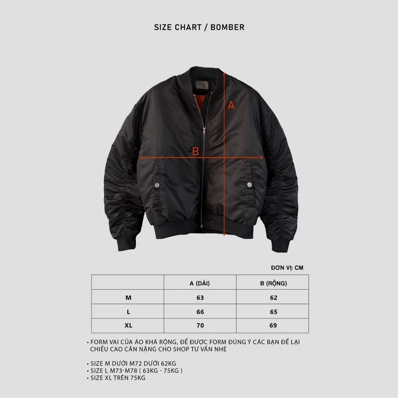 ÁO BOMBER BOXY PILOT FNC VER 3.0 CHẦN BÔNG, BOMBER TAY DÚM FUONERO CLUB
