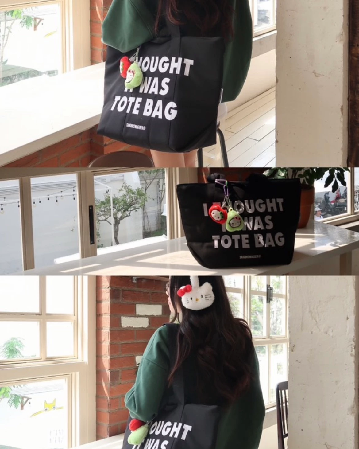 Túi Tote Nam Nữ SAIGONSWAGGER® THOUGHT TOTE BAG chống thấm trượt nước